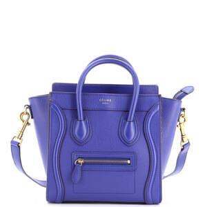 Celine Luggage Bag Grainy Leather Nano #254905C11B